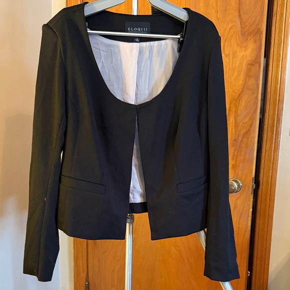 Eloquii Jackets & Blazers - Eloquii Classic Black Women's Blazer size 14. Great condition.